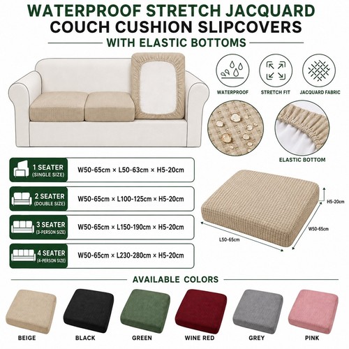 Sofa seat cushion covers - sofa,