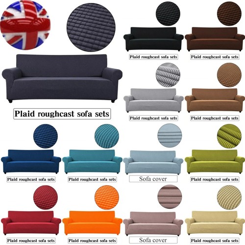 Seater slipcover solid - 1/2/3/4,