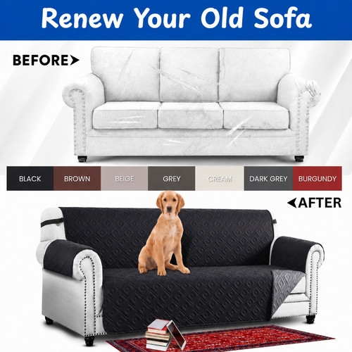 Universal sofa cover anti slip - sofa,
