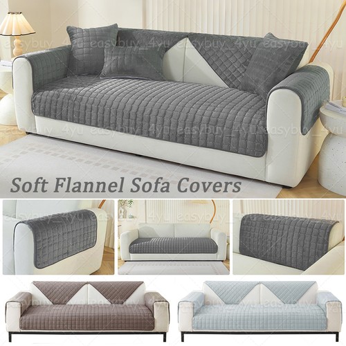 Non slip flannel sofa - sofa, seat