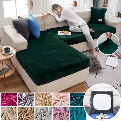 Velvet sofa cushion covers - sofa,