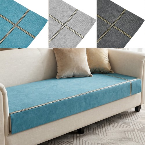 Chenille sofa cover cushion - chenille,