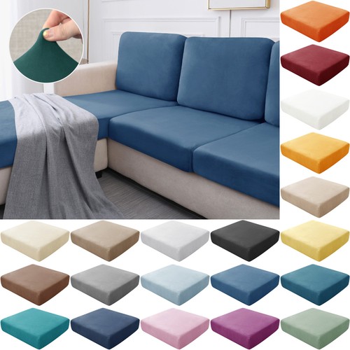 Sofa seat covers - velvet, seater