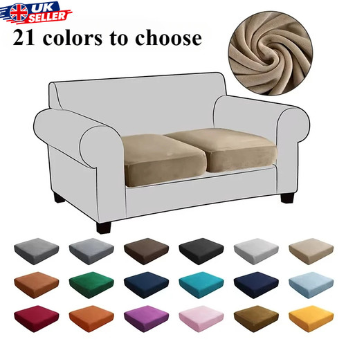 Sofa seat covers velvet seater - covers,