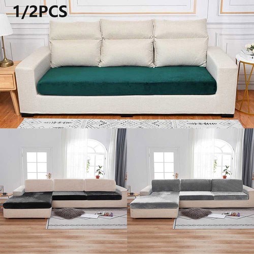 2pcs seater velvet - 1/2pcs, sofa